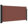 Image de vidaXL Auvent Latéral Rétractable, Brise-Vue de Jardin, Écran de Protection, Écran de Balcon Terrasse Arrière-Cour Extérieur, Marron 100x500 cm