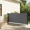 Image de vidaXL Store latéral rétractable Anthracite 120 x 500 cm