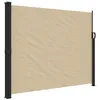 Image de vidaXL Auvent latéral rétractable Beige 160x500 cm