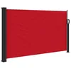 Image de vidaXL Auvent Latéral Rétractable, Brise-Vue de Jardin, Écran de Protection, Écran de Balcon Terrasse Arrière-Cour Extérieur, Rouge 120x600 cm