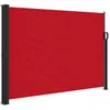 Image de vidaXL Auvent Latéral Rétractable, Brise-Vue de Jardin, Écran de Protection, Écran de Balcon Terrasse Arrière-Cour Extérieur, Rouge 140x600 cm