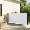 Image de vidaXL Auvent latéral rétractable blanc 140x600 cm