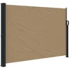 Image de vidaXL Auvent latéral rétractable Taupe 140x600 cm, écran d’intimité de Jardin, Brise-Vue de Balcon, écran d'extérieur, Brise-Vue d'extérieur