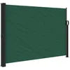 Image de vidaXL Auvent latéral rétractable Vert foncé 140x600 cm, écran d’intimité de Jardin, Brise-Vue de Balcon, écran d'extérieur, Brise-Vue d'extérieur