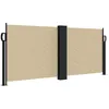 Image de vidaXL Auvent latéral rétractable Beige 100x600 cm