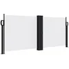 Image de vidaXL Auvent latéral rétractable Blanc 100x600 cm
