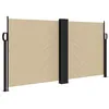 Image de vidaXL Auvent latéral rétractable Beige 120x600 cm