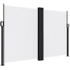 Image de vidaXL Auvent latéral rétractable Blanc 160x600 cm