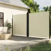 Image de vidaXL Auvent latéral rétractable crème 200x600 cm