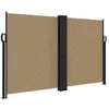 Image de vidaXL Auvent latéral rétractable Taupe 140x1000 cm