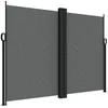 Image de vidaXL Auvent latéral rétractable Anthracite 180x1000 cm