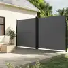 Image de vidaXL Auvent latéral rétractable anthracite 200x1000 cm