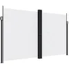Image de vidaXL Auvent latéral rétractable Blanc 200x1000 cm