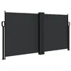 Image de vidaXL Auvent latéral rétractable Noir 120x1200 cm
