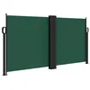 Image de vidaXL Auvent latéral rétractable Vert foncé 120x1200 cm