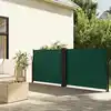Image de vidaXL Auvent latéral rétractable vert foncé 120x1200 cm