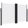 Image de vidaXL Auvent latéral rétractable Blanc 140x1200 cm
