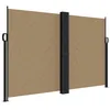 Image de vidaXL Auvent latéral rétractable Taupe 160x1200 cm