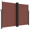 Image de vidaXL Auvent latéral rétractable Marron 180x1200 cm