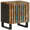 Image de vidaXL Table de Chevet, Armoire de Lit avec Rangement, Table de Nuit, Meuble de Chambre à Coucher Intérieur, Bois Massif de Récupération