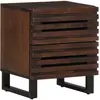 Image de vidaXL Table de chevet 40x34x46 cm bois de manguier massif