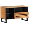 Image de vidaXL Meuble TV 80x34x46 cm Bois d'acacia Massif