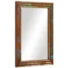 Image de vidaXL Miroir Salle de Bain 50x70 cm Bois Massif d'acacia et Verre, Miroir, Miroir de coiffage, Miroir de courtoisie, Miroir Mural