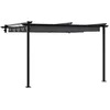 Image de vidaXL Pavillon 300 x 300 x 200 cm Anthracite Polyester