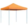 Image de vidaXL Tente de réception Pliable escamotable Orange 292x292x315 cm, Tente, Tente à auvent, auvent de Gazebo, Tente Gazebo, Tente de Jardin