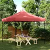 Image de vidaXL Tente de réception pliable escamotable bordeaux 292x292x315 cm