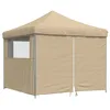 Image de vidaXL Tente de réception Pliable escamotable avec 4 parois latérales, Tente, Tente à auvent, auvent de Gazebo, Tente Gazebo, Tente de Jardin