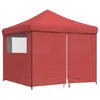 Image de vidaXL Tente de réception Pliable escamotable avec 4 parois latérales, Tente, Tente à auvent, auvent de Gazebo, Tente Gazebo, Tente de Jardin