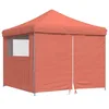 Image de vidaXL Tente de réception Pliable escamotable avec 4 parois latérales, Tente, Tente à auvent, auvent de Gazebo, Tente Gazebo, Tente de Jardin