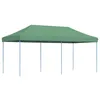 Image de vidaXL Tente de réception Pliable escamotable Vert 580x292x315 cm, Tente, Tente à auvent, auvent de Gazebo, Tente Gazebo, Tente de Jardin