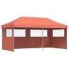 Image de vidaXL Tente de réception Pliable escamotable avec 3 parois latérales, Tente, Tente à auvent, auvent de Gazebo, Tente Gazebo, Tente de Jardin