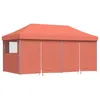 Image de vidaXL Tente de réception Pliable escamotable avec 4 parois latérales, Tente, Tente à auvent, auvent de Gazebo, Tente Gazebo, Tente de Jardin