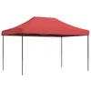 Image de Tente de réception pliable escamotable bordeaux 440x292x315 cm