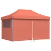Image de vidaXL Tente de réception Pliable escamotable avec 4 parois latérales, Tente, Tente à auvent, auvent de Gazebo, Tente Gazebo, Tente de Jardin
