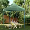 Image de vidaXL Tente de réception pliable escamotable vert 200x200x306 cm