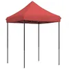 Image de vidaXL Tente de réception Pliable escamotable Bordeaux 200x200x306 cm, Tente, Tente à auvent, auvent de Gazebo, Tente Gazebo, Tente de Jardin