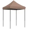 Image de vidaXL Tente de réception Pliable escamotable Marron 200x200x306 cm, Tente, Tente à auvent, auvent de Gazebo, Tente Gazebo, Tente de Jardin