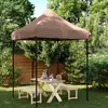Image de vidaXL Tente de réception pliable escamotable marron 200x200x306 cm