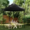 Image de vidaXL Tente de réception pliable escamotable noir 200x200x306 cm