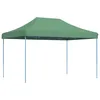Image de Tente de réception pliable escamotable vert 410x279x315 cm