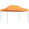 Image de Tente de réception pliable escamotable orange 410x279x315 cm