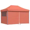 Image de vidaXL Tente de réception Pliable escamotable avec 4 parois latérales, Tente, Tente à auvent, auvent de Gazebo, Tente Gazebo, Tente de Jardin