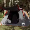 Image de vidaXL Tente de camping à dôme 4 personnes libération rapide
