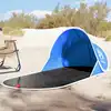 Image de vidaXL Tente de plage bleu azuré escamotable imperméable