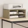 Image de vidaXL Support d'imprimante chêne sonoma 49x40x22,5 cm bois ingénierie