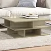 Image de vidaXL Table basse chêne sonoma 70x70x29 cm bois d'ingénierie